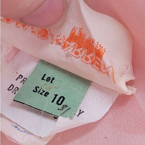 Sunlit 70s Floral Chiffon Dress—Pair with‎ Boots & Denim Jacket, Sz 10 - Picture 14 of 16